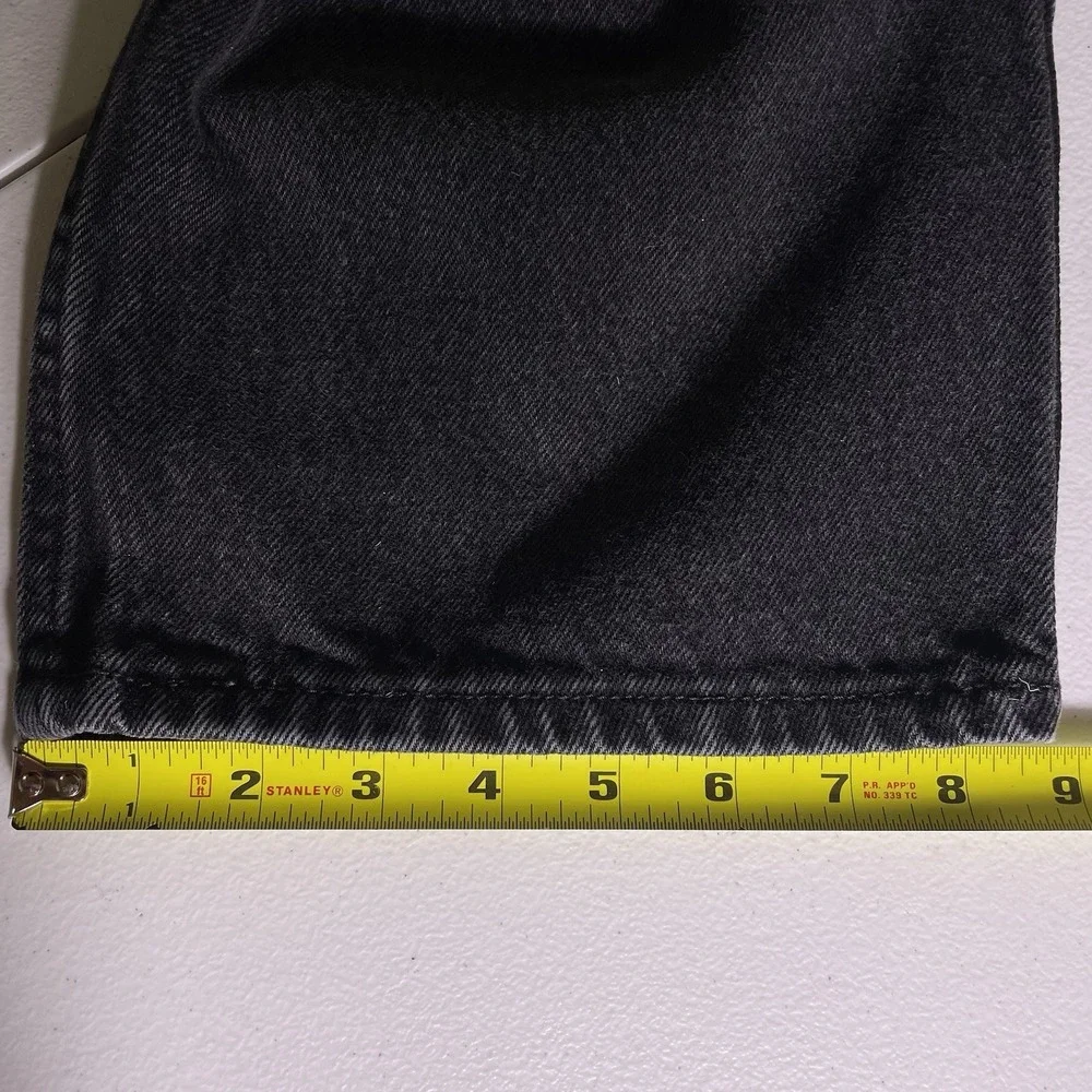Levi's 550 Jeans Men's 40x32 (38x30) Relaxed Fit Black Tapered Leg Haiti 11/2008